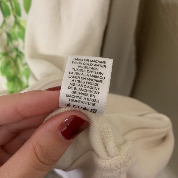 Wildfox | Mistletoe Print Sweatshirt Size Medium - Picture 7 of 8